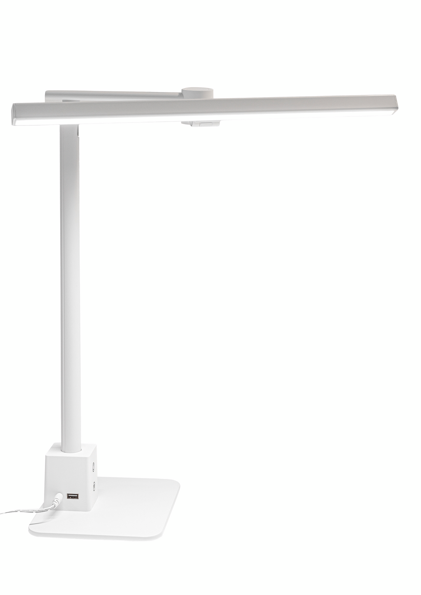 Työpöytävalaisin Airam Trina 45 600lm valkoinen