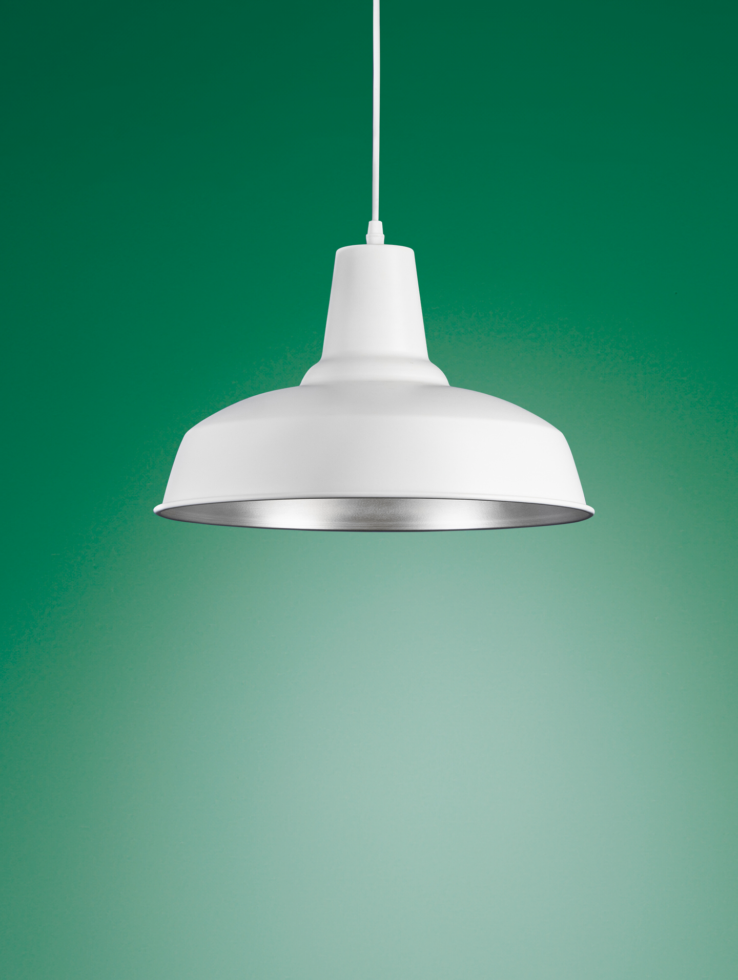 Riippuvalaisin Airam Loft35 E27 valk./hopea