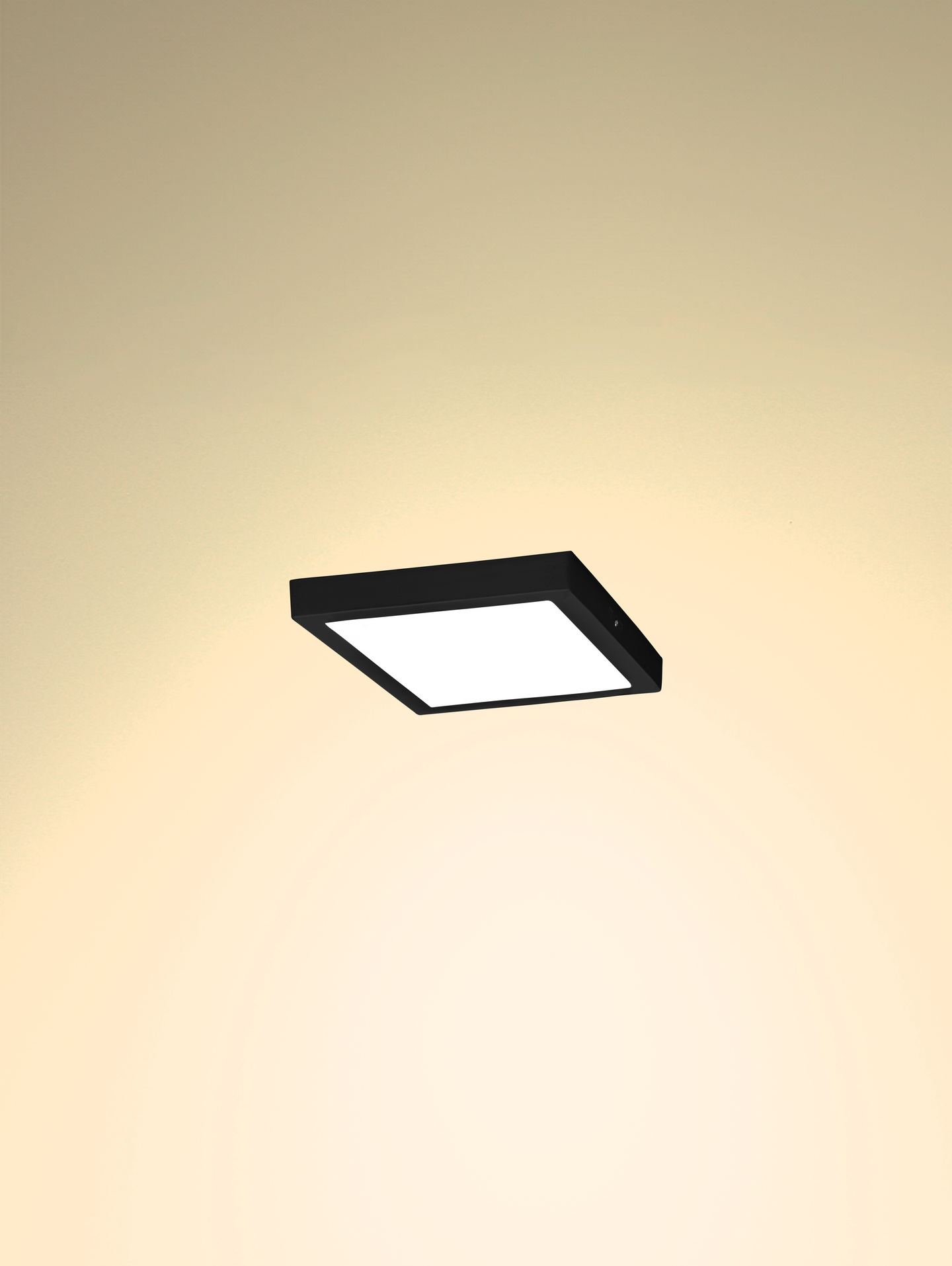 Paneelivalaisin Airam Arke 225 3CCT 15W IP20 musta