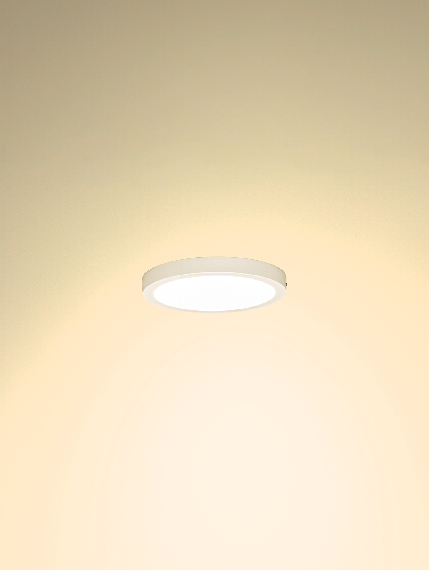 Plafondi Airam Aella 225 3CCT 15W IP20 valk.