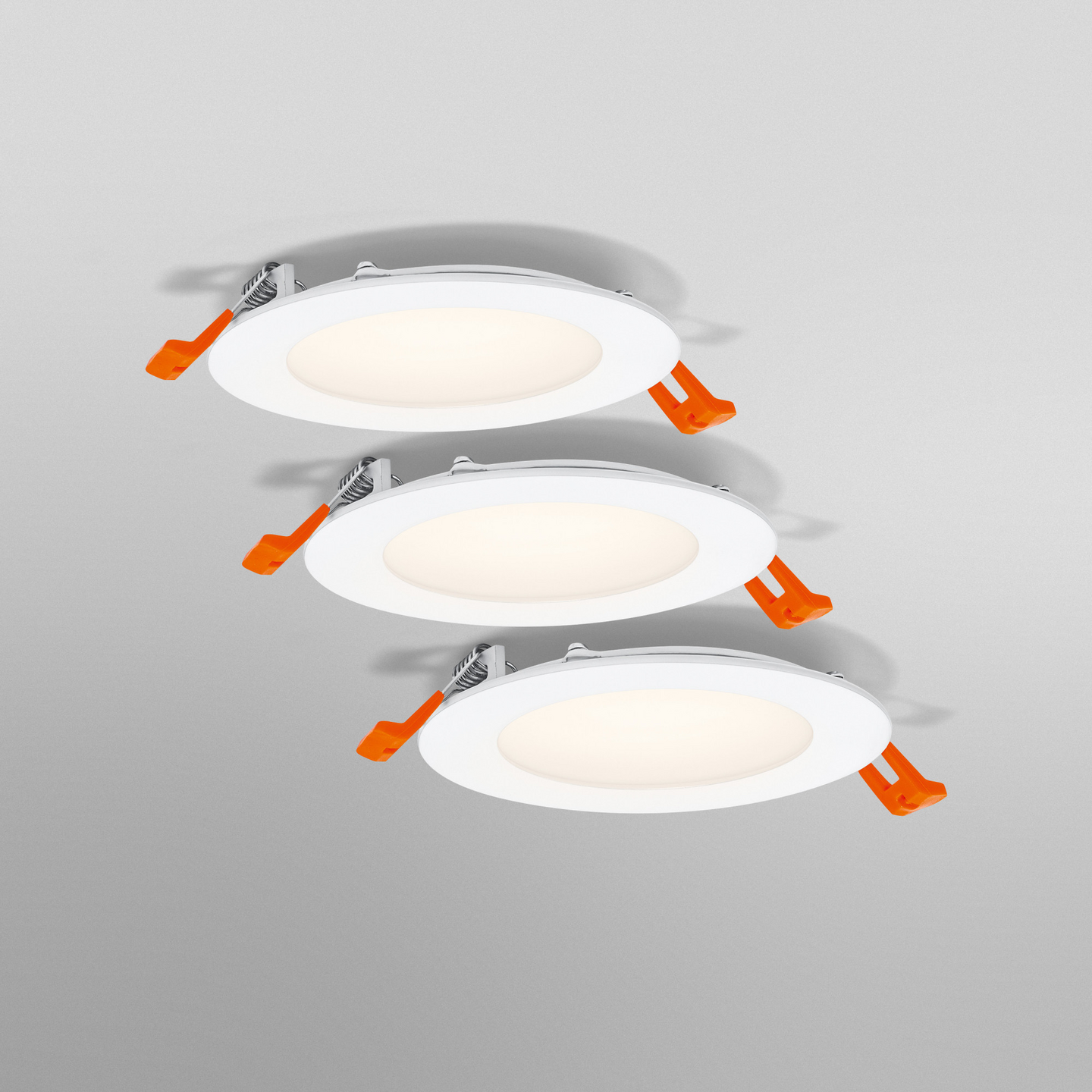Led-alasvalosarja OSRAM Downlight Slim Set 120mm 3x8W 3000K 3x550lm