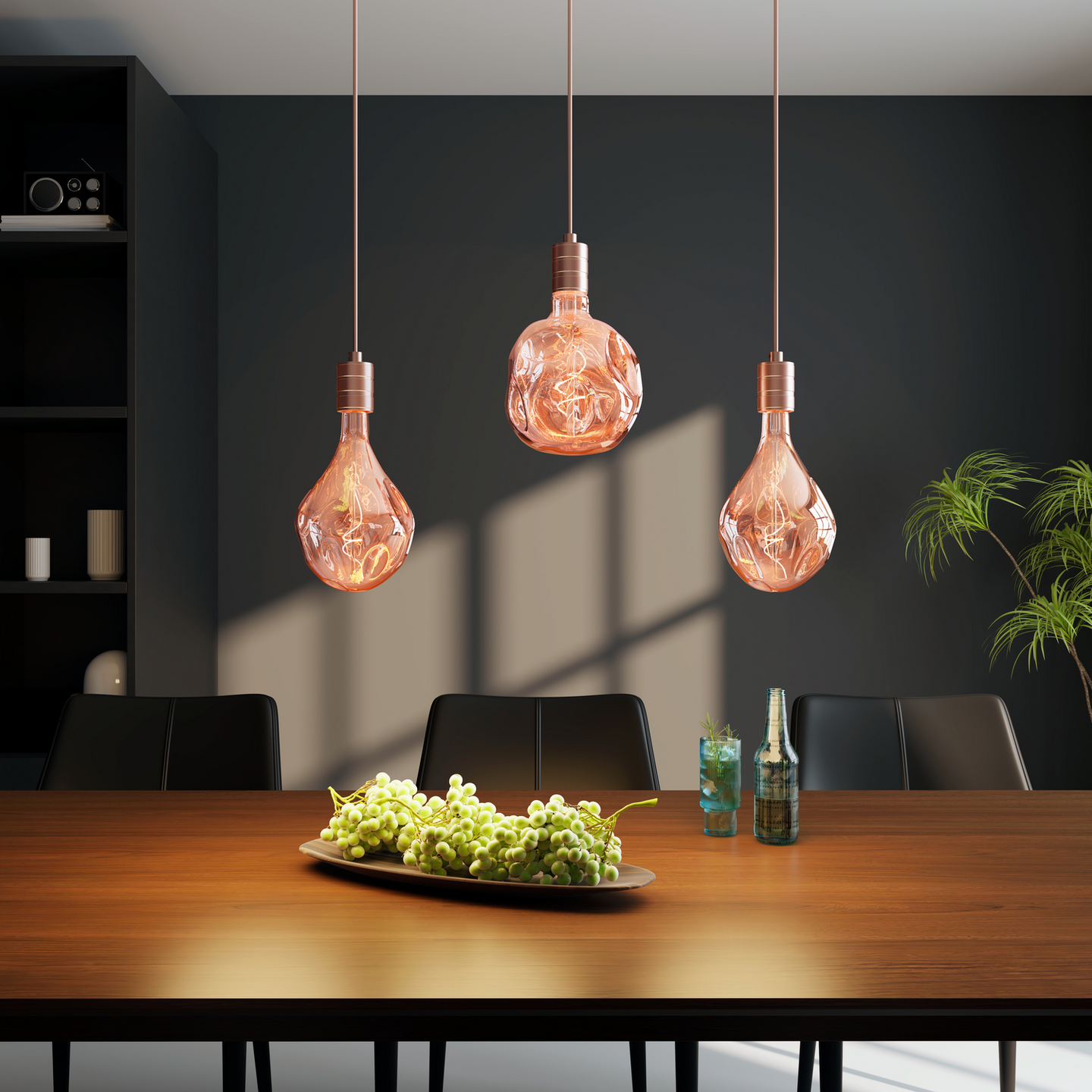 Led-lamppu Calex Evo Roosa XXL 6W E27 80lm 1800K himmennettävä