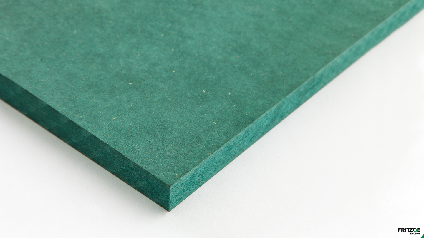 MDF WOODWORLD GRØNN 8X1200X600