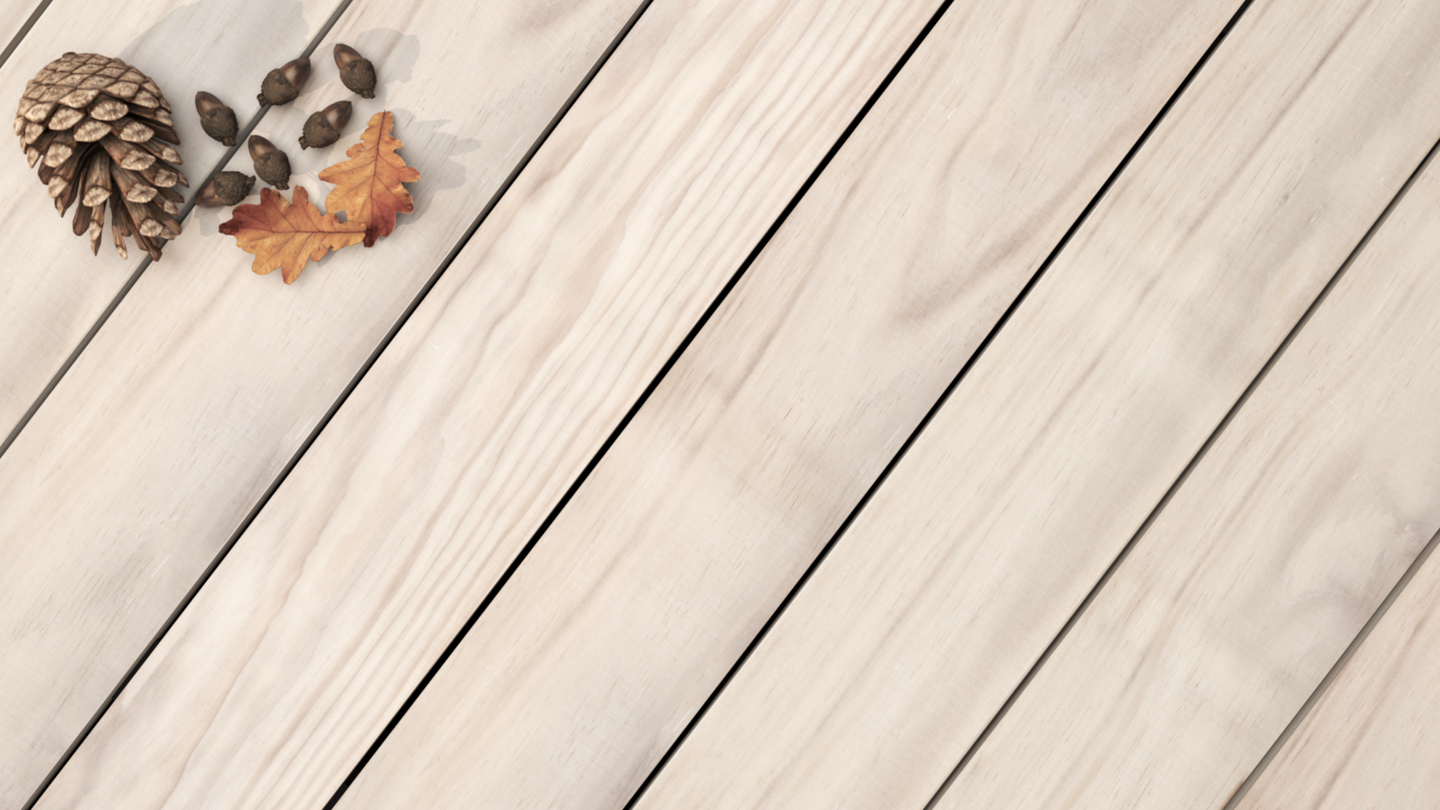 Terrassebord Med Spor 24x195 Accoya Furu Ubehandlet