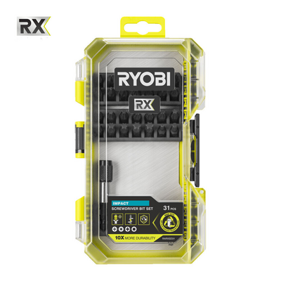 Ruuvauskärkisarja Ryobi RARXSD31 31-osainen