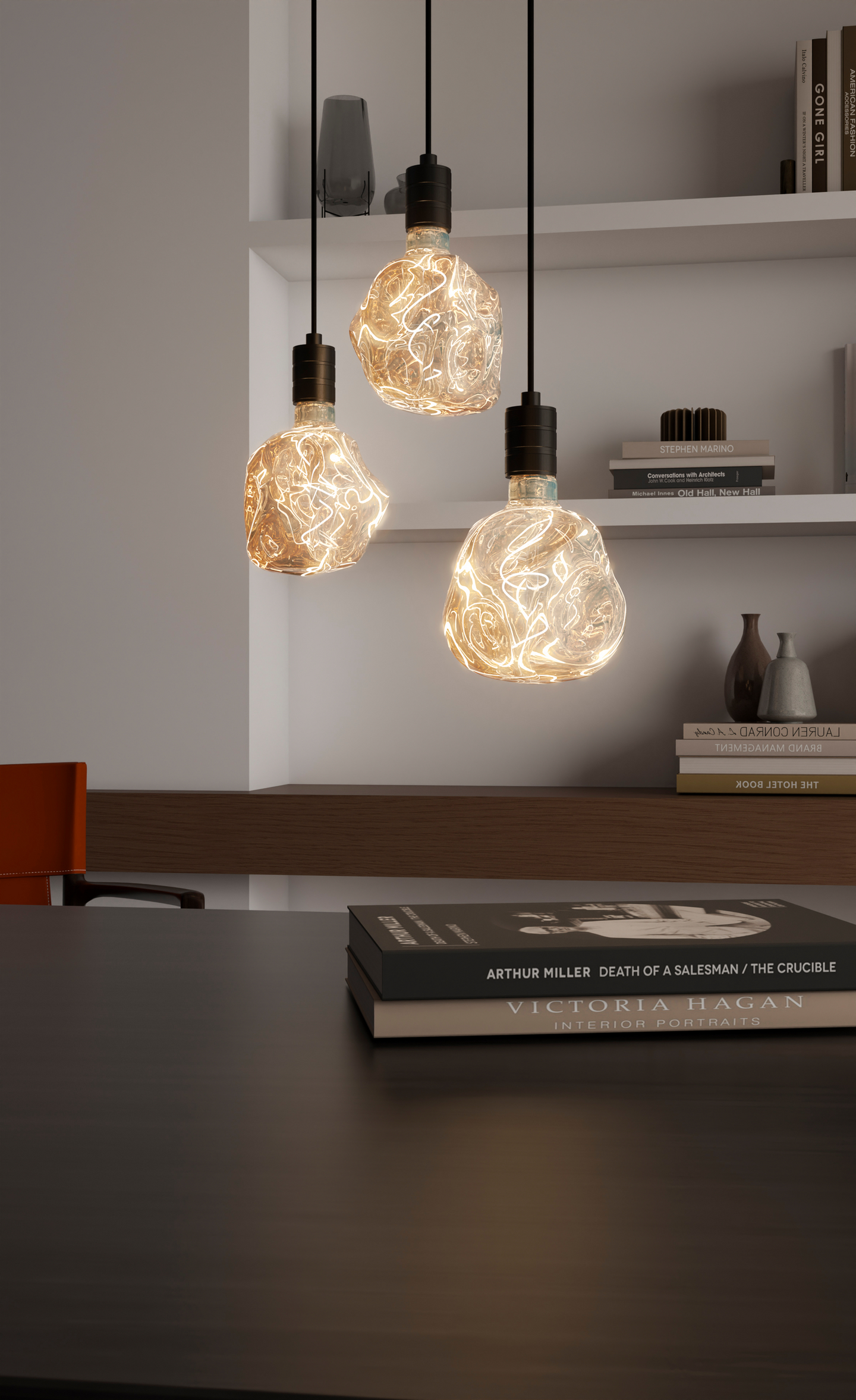 Led-lamppu Calex G125 Neo Champagne Flex 4W E27 75lm 1800K himmennettävä