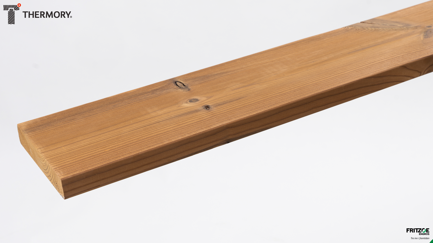 Terrassebord standard 26x140 Termofuru - Fritzøe Engros