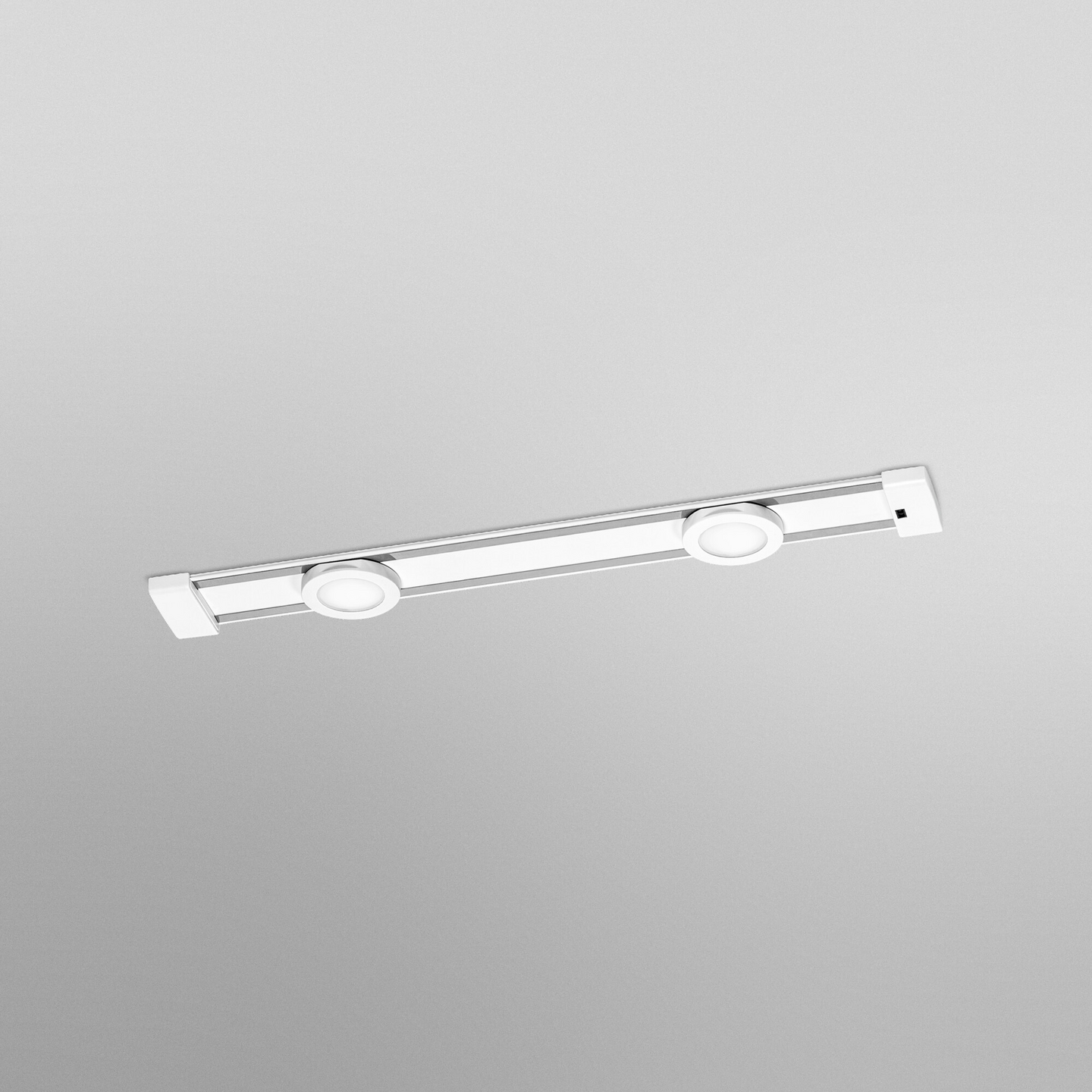 LED-kalustevalaisin OSRAM Linear Magnet 2-spot 4000K 400lm Sensor
