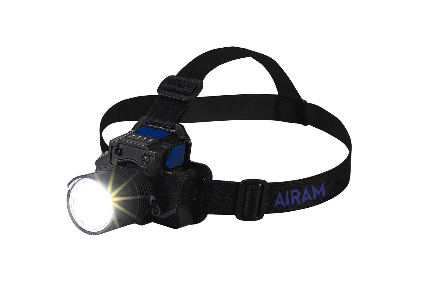 Otsalamppu Airam Luke USB-ladattava 1000lm