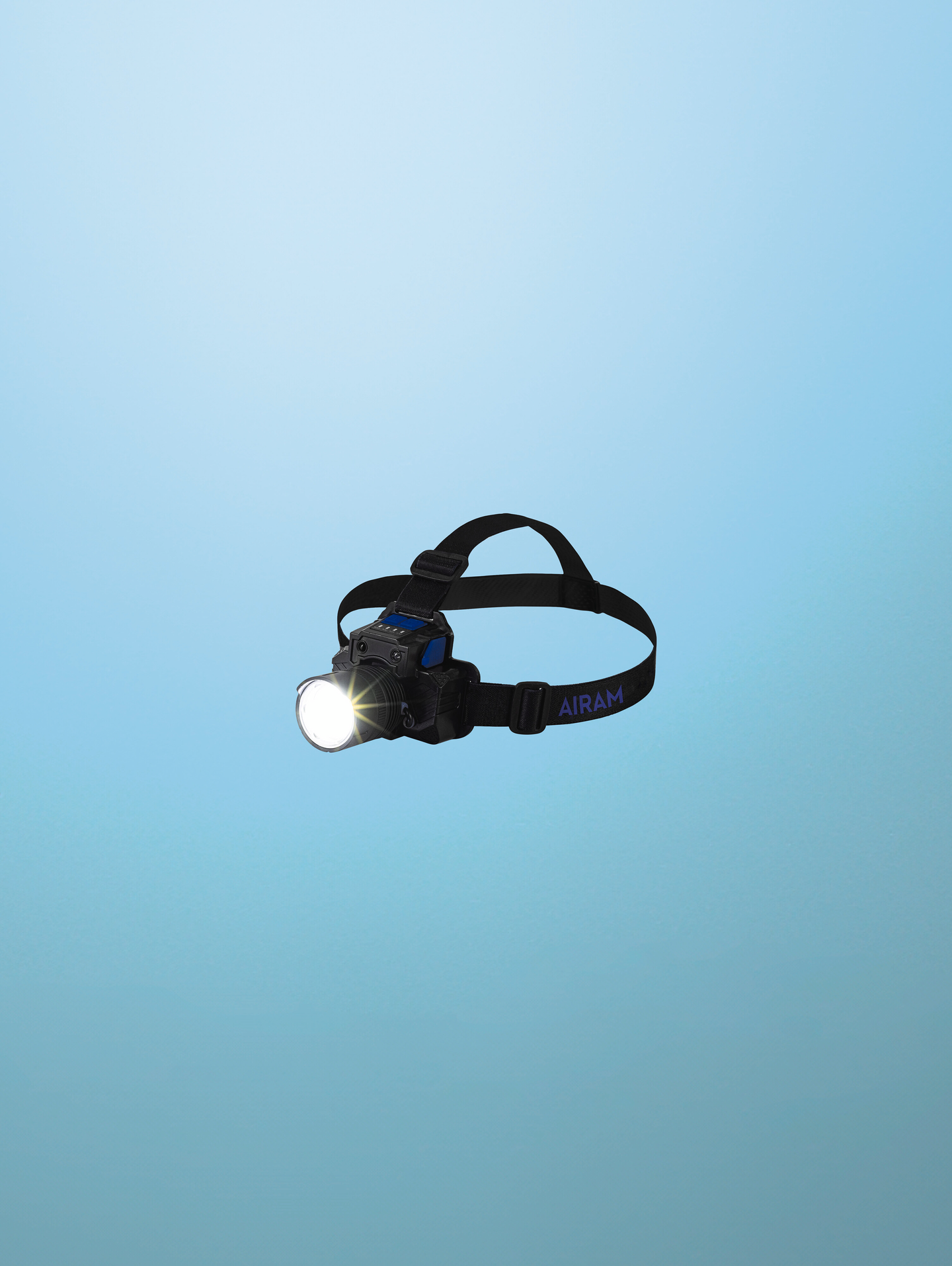 Otsalamppu Airam Luke USB-ladattava 1000lm