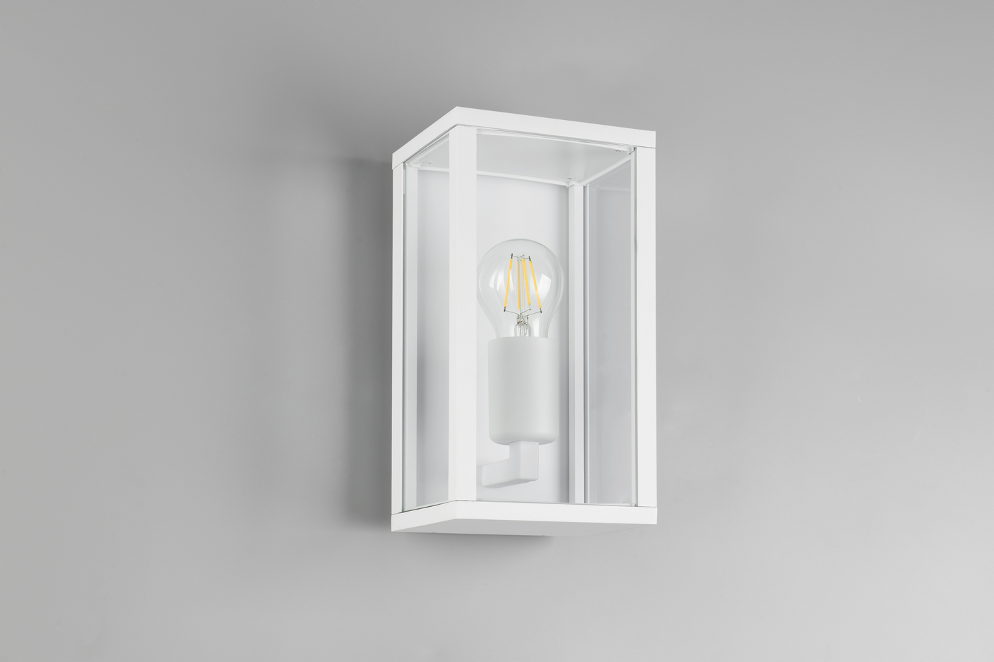 Ulkoseinävalaisin TRIO Garonne E27 1-osainen valkoinen