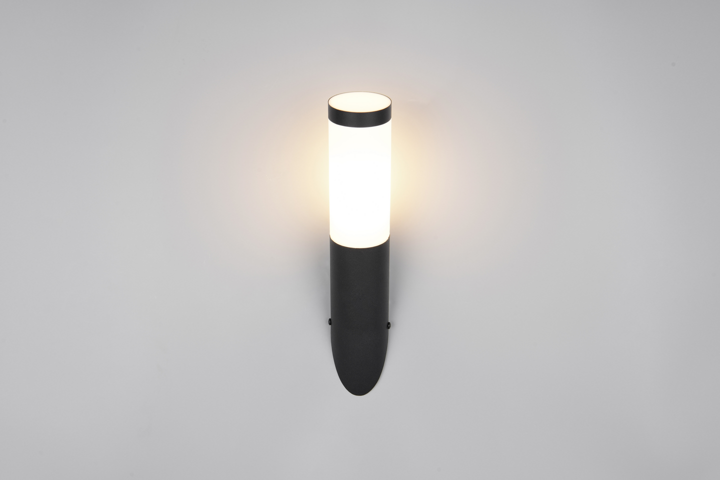 Ulkoseinävalaisin TRIO Trioto E27 musta/valkoinen