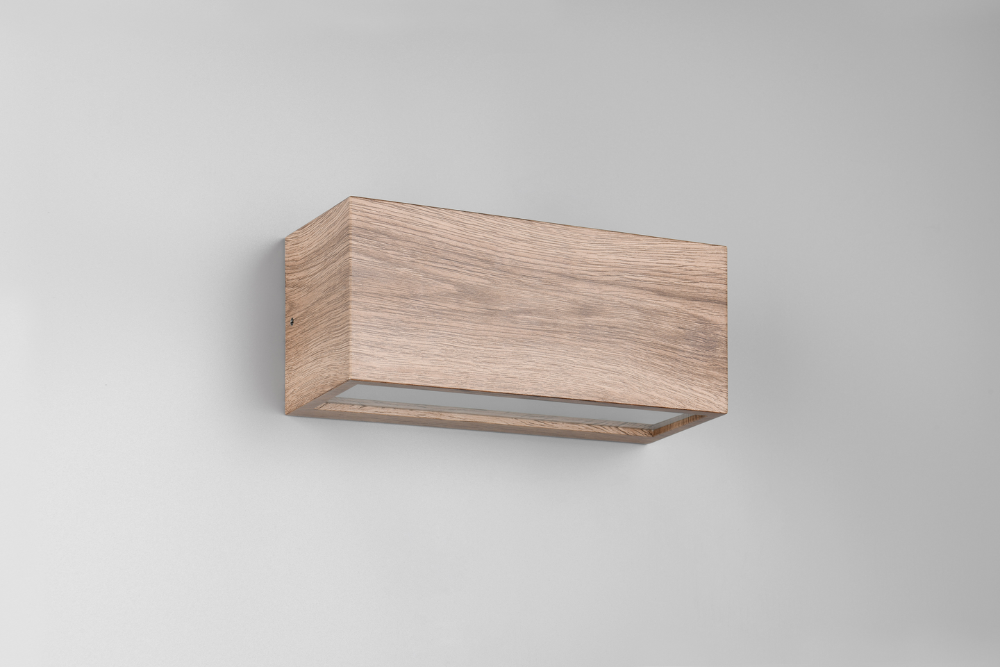 Ulkoseinävalaisin TRIO Mayenne 2xE14 puujäljitelmä