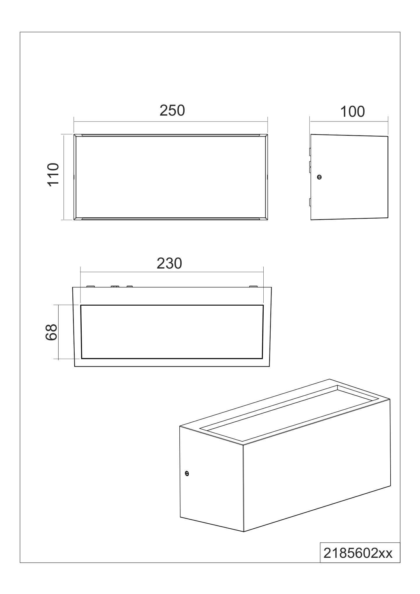 Ulkoseinävalaisin TRIO Mayenne 2xE14 antrasiitti