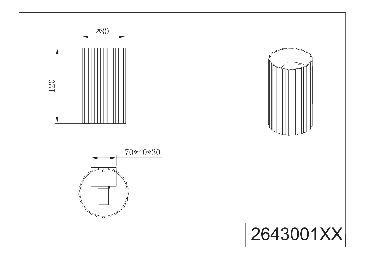 Seinävalaisin TRIO Imaria G9 kulta