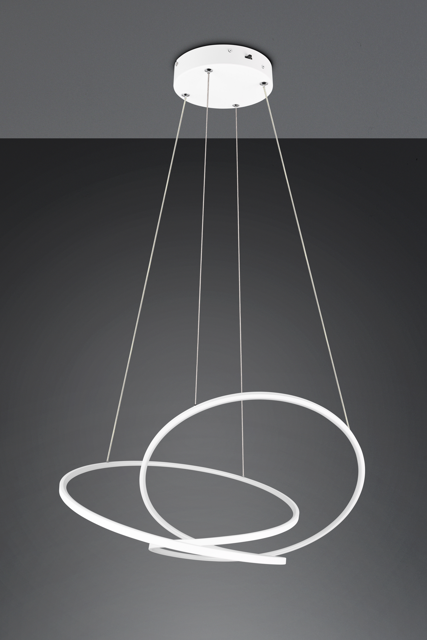 Riippuvalaisin TRIO Darvin led 52W 6700lm 84cm valkoinen