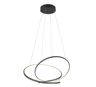 Riippuvalaisin TRIO Darvin led 52W 6700lm 84cm musta