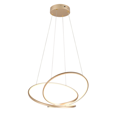 Riippuvalaisin TRIO Darvin led 52W 6700lm 84cm kulta