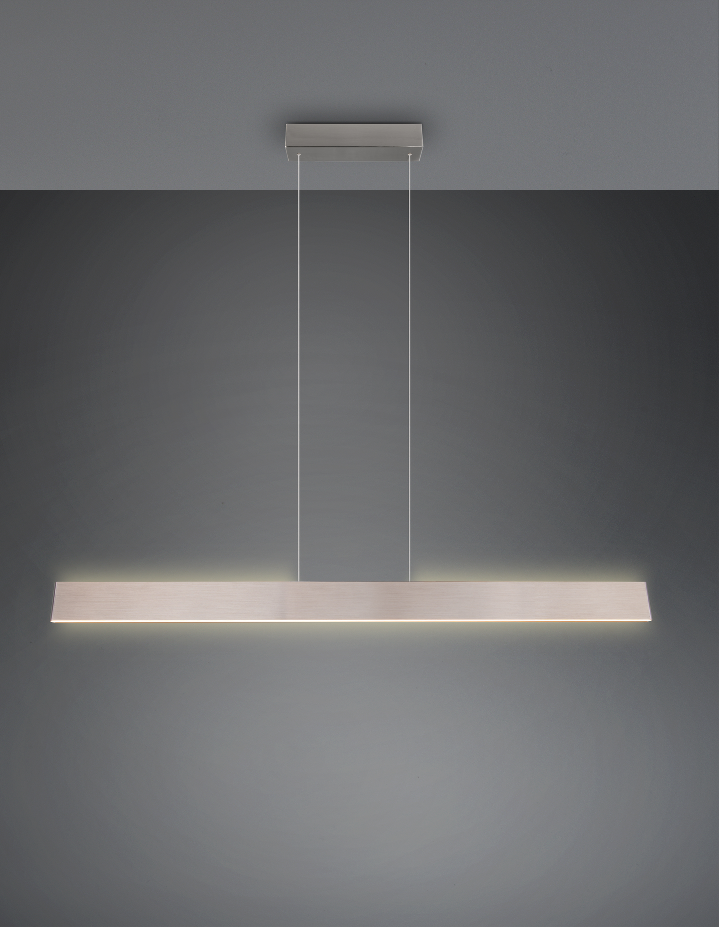 Riippuvalaisin TRIO Galway led 35W 4200lm harjattu teräs