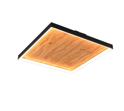 Kattovalaisin TRIO Kalea led 41W 4800lm 45x45cm puu