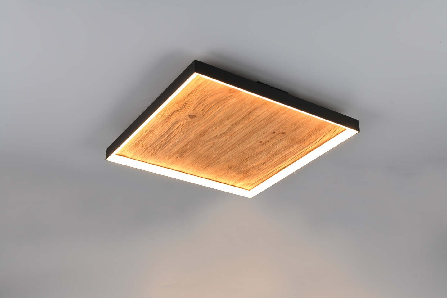 Kattovalaisin TRIO Kalea led 41W 4800lm 45x45cm puu