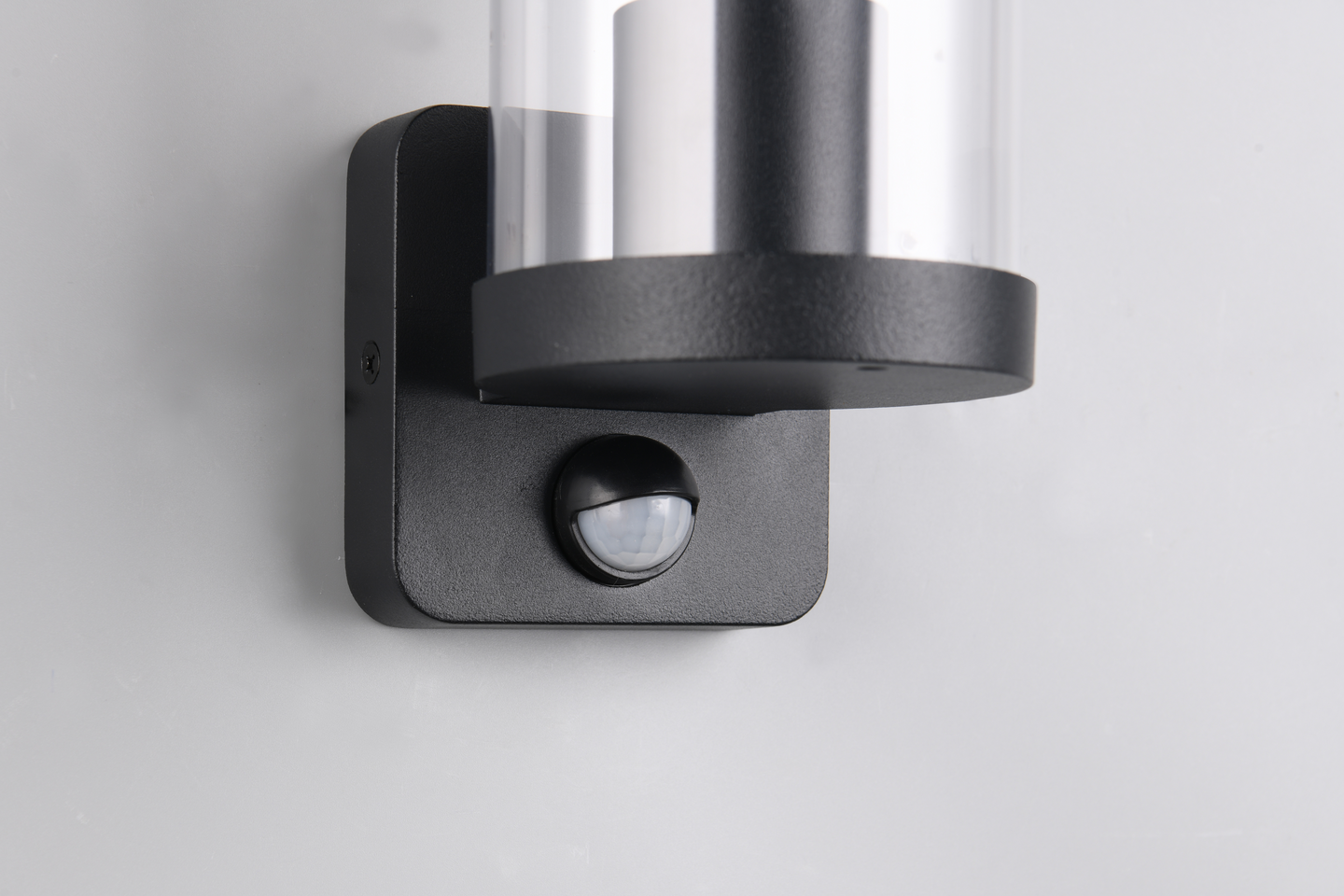 Ulkoseinävalaisin TRIO Bonito E27 liiketunnistin musta