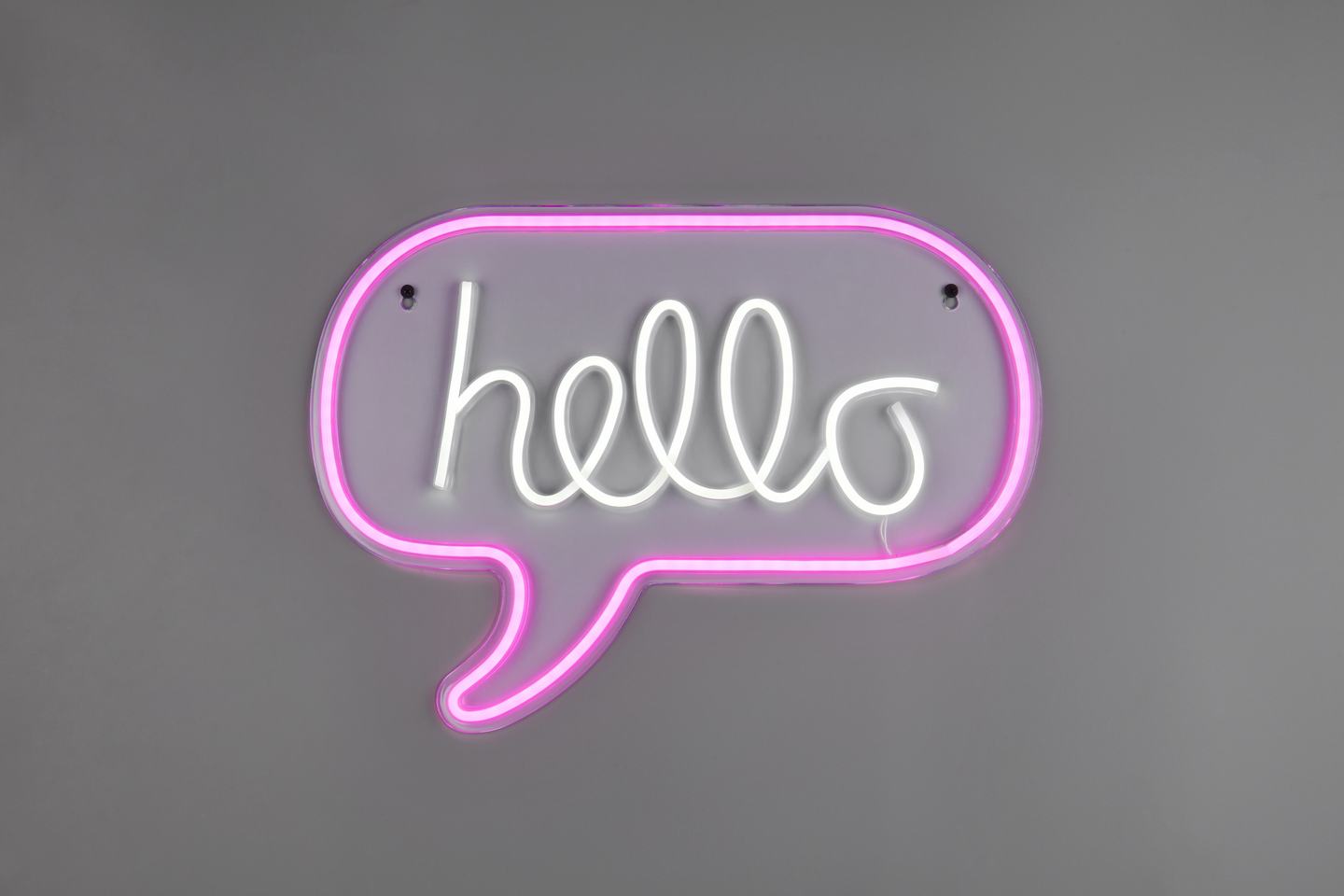 Seinävalaisin TRIO Hello neonkyltti led 5W