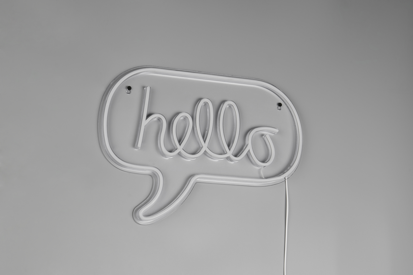 Seinävalaisin TRIO Hello neonkyltti led 5W