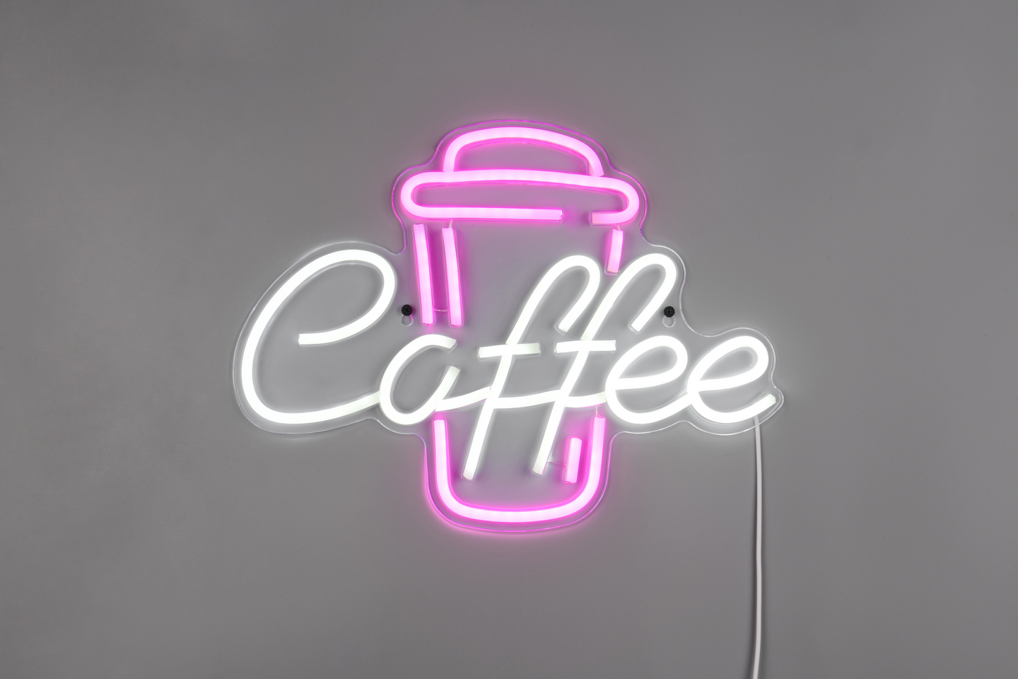 Seinävalaisin TRIO Coffee neonkyltti led 5W