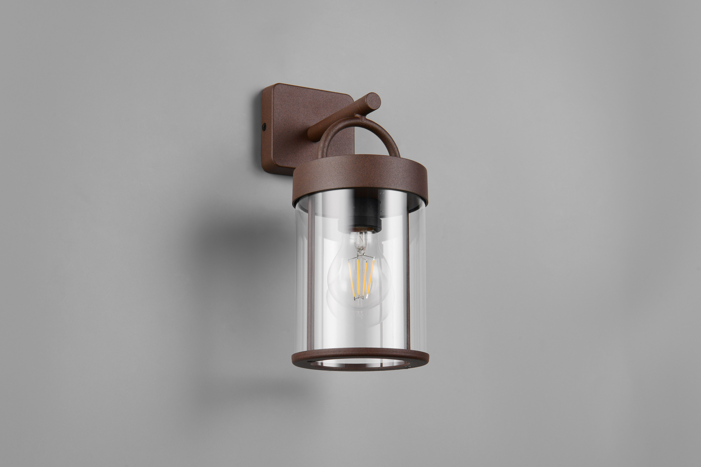 Ulkoseinävalaisin TRIO Almeria E27 rustiikki