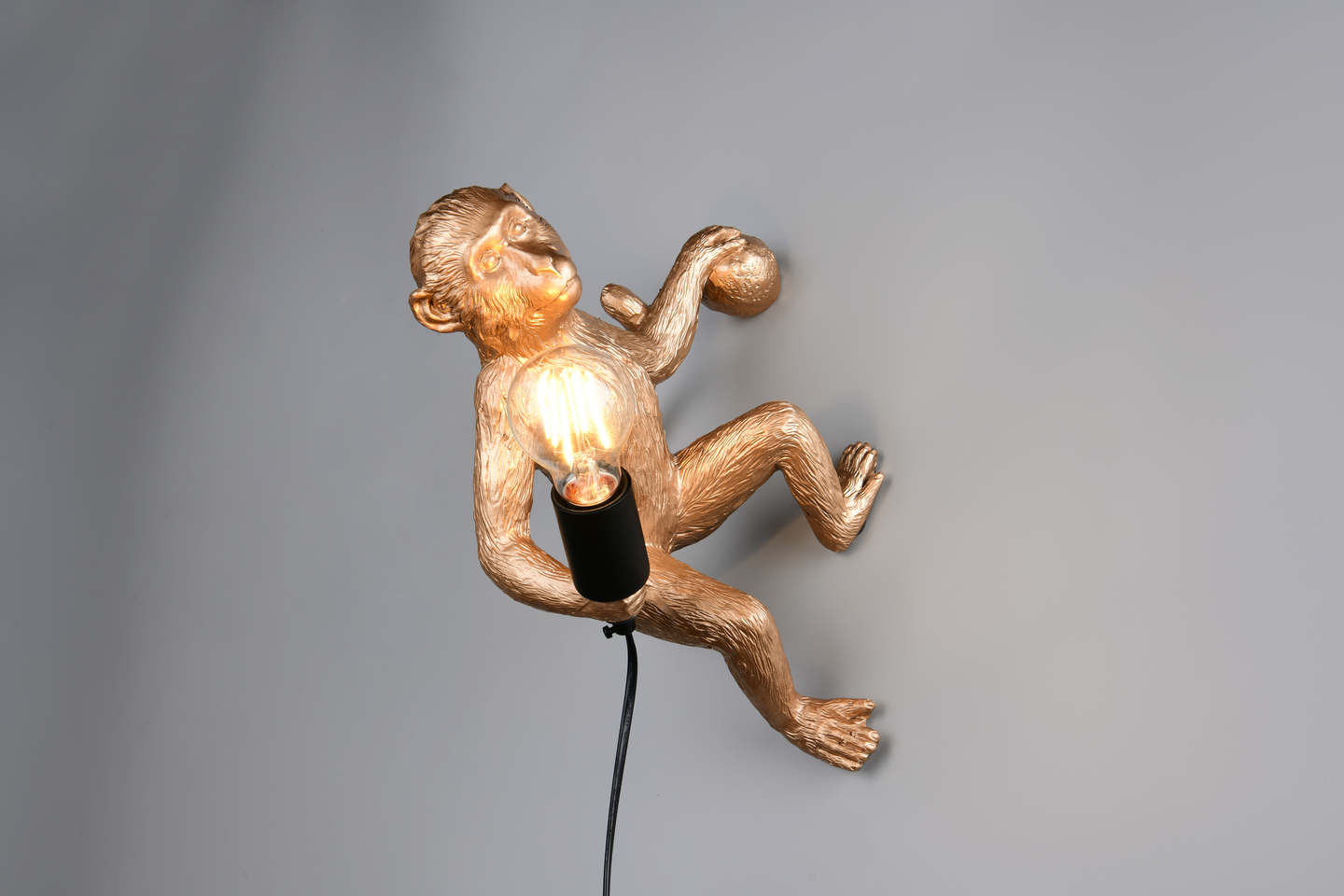 Seinävalaisin TRIO Louy E27 kulta