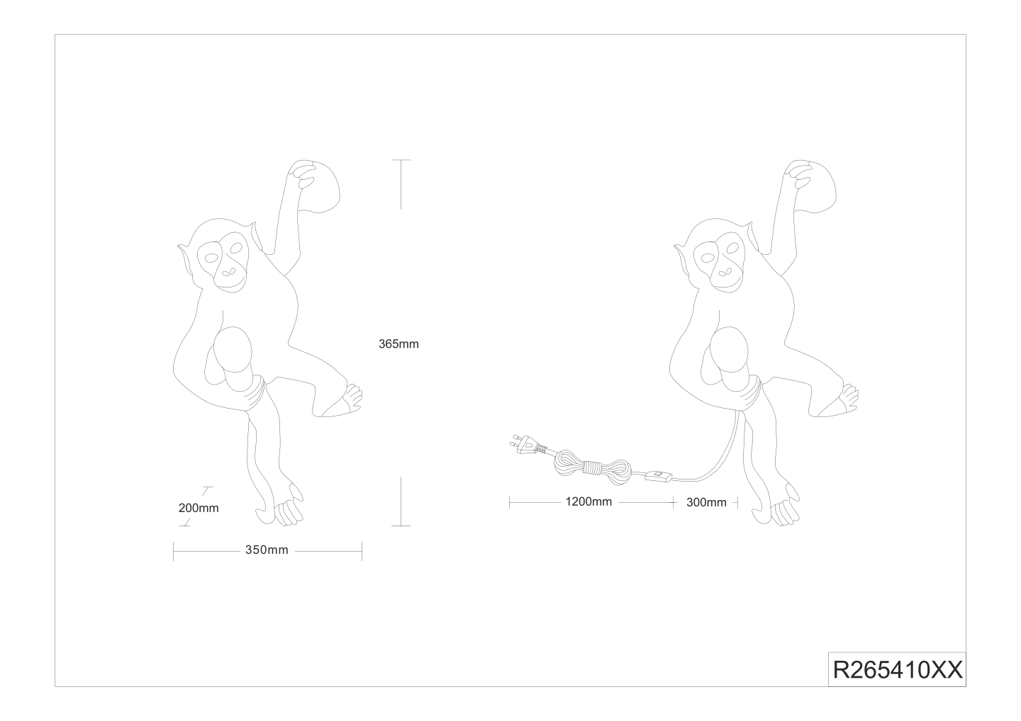 Seinävalaisin TRIO Louy E27 kulta