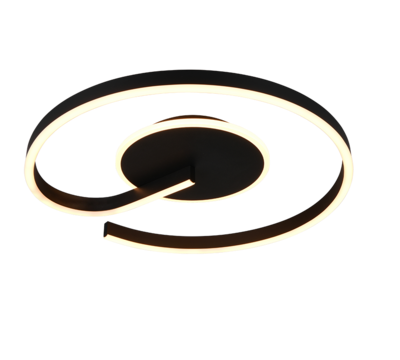 Kattovalaisin TRIO Calle led 21W 2600lm mattamusta