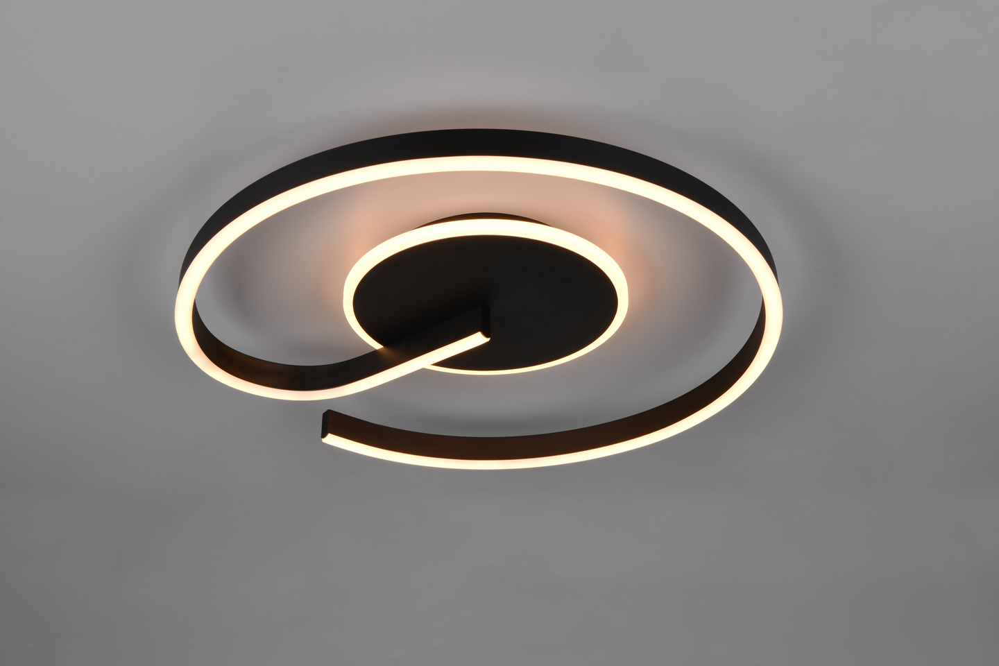 Kattovalaisin TRIO Calle led 21W 2600lm mattamusta