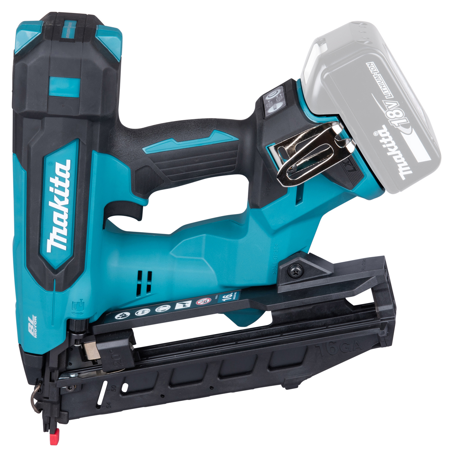 Viimeistelynaulain Makita DBN610ZJ 18V LXT runko