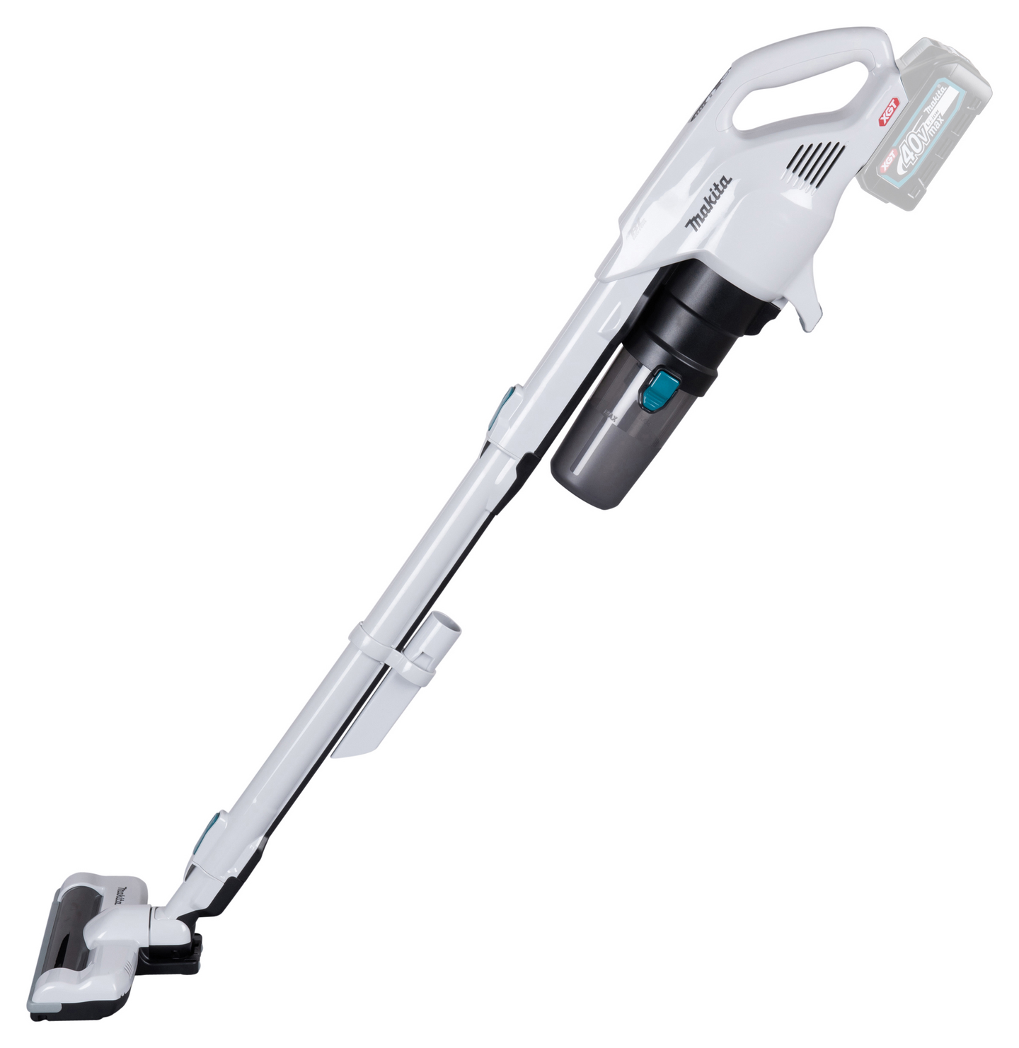 Akkuimuri Makita CL004GZ 40V XGT pyörivällä harjalla runkoversio