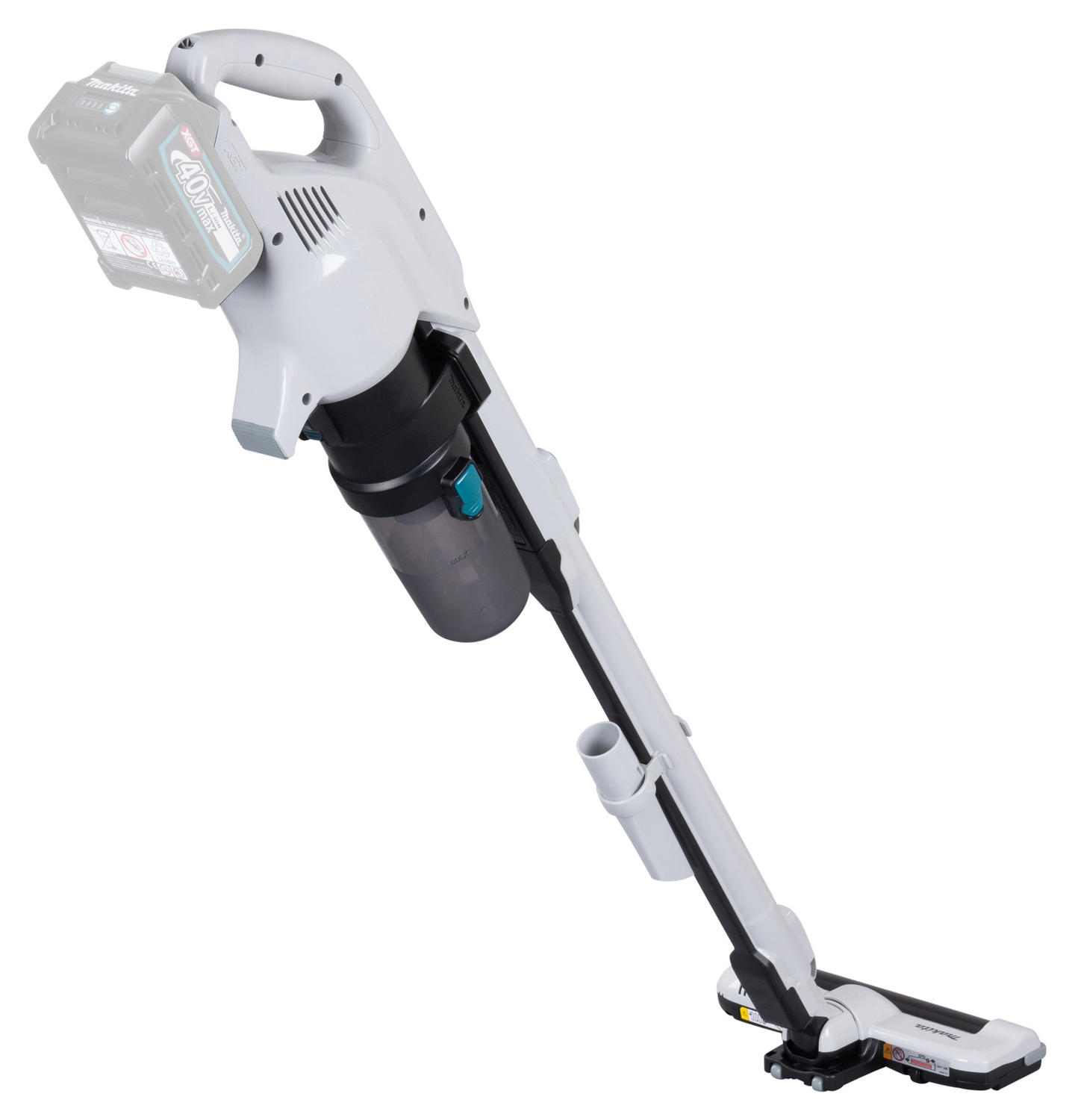 Akkuimuri Makita CL004GZ 40V XGT pyörivällä harjalla runkoversio