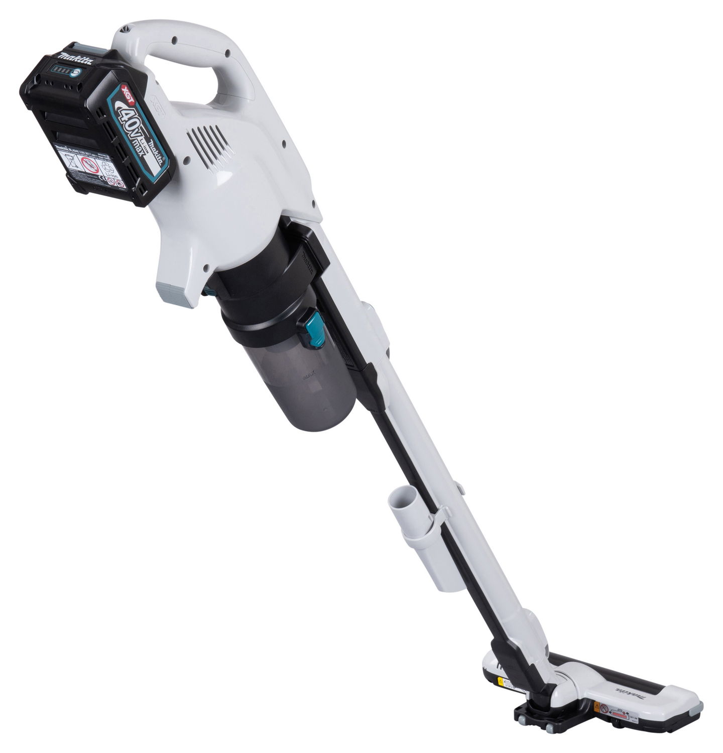 Akkuimuri Makita CL004GD101 40V XGT pyörivällä harjalla