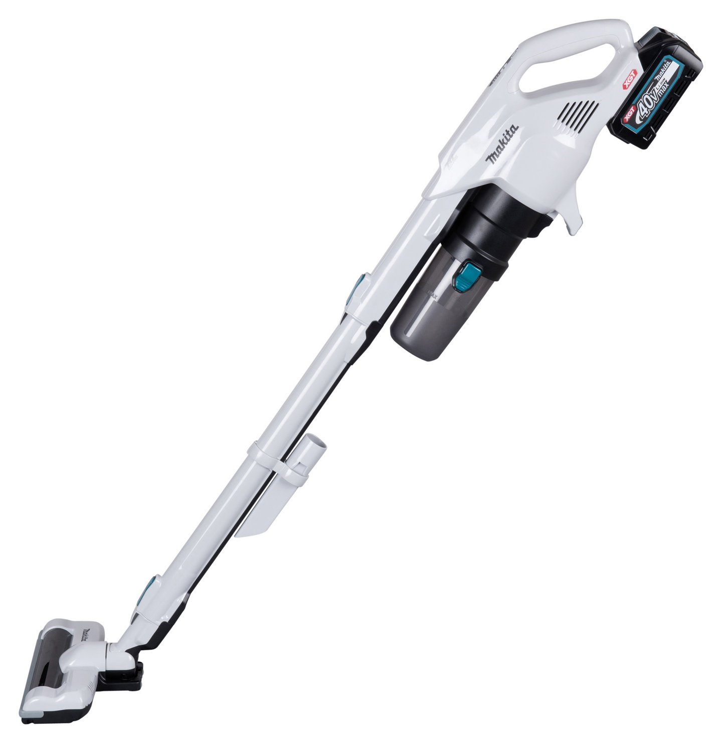 Akkuimuri Makita CL004GD101 40V XGT pyörivällä harjalla
