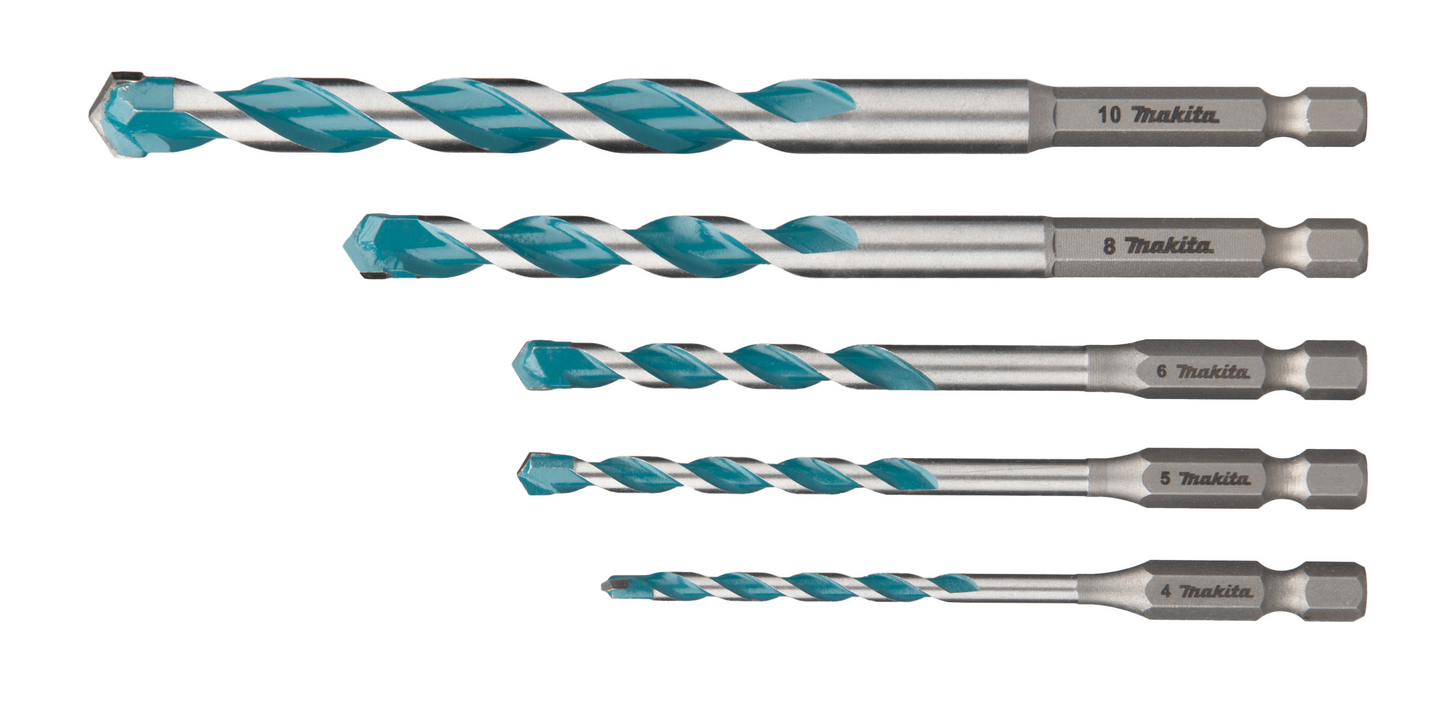 Monikäyttöporanteräsarja Makita 5-osainen