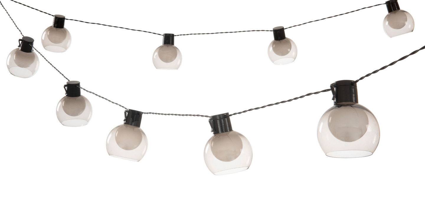 Solar led-sarja Airam Bubbla 2,25m