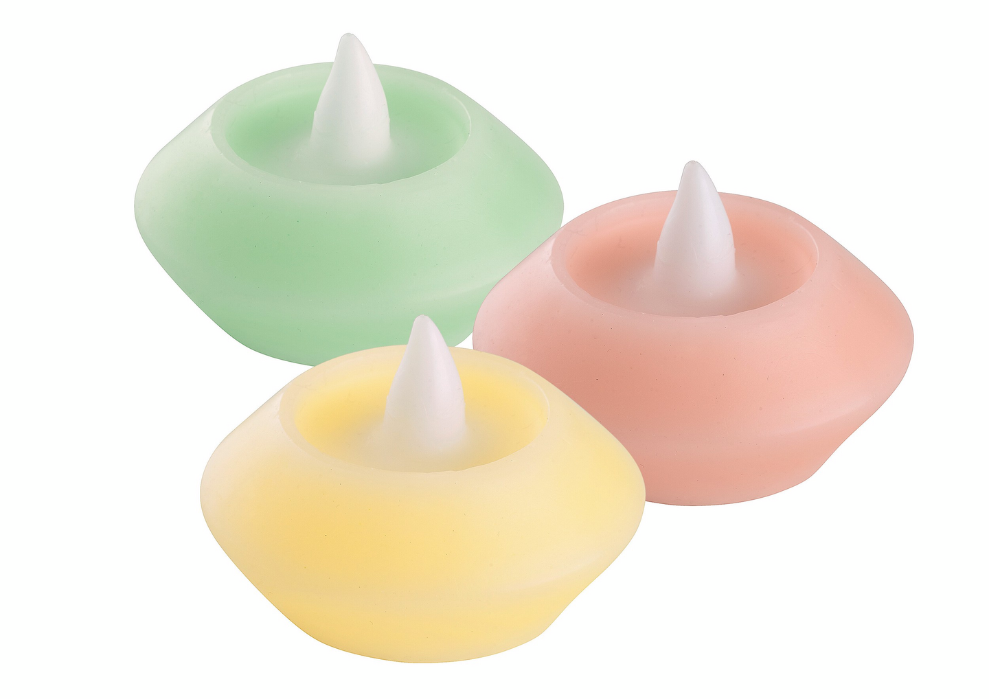 Kelluva kynttilä Airam Tino 3 kpl/setti