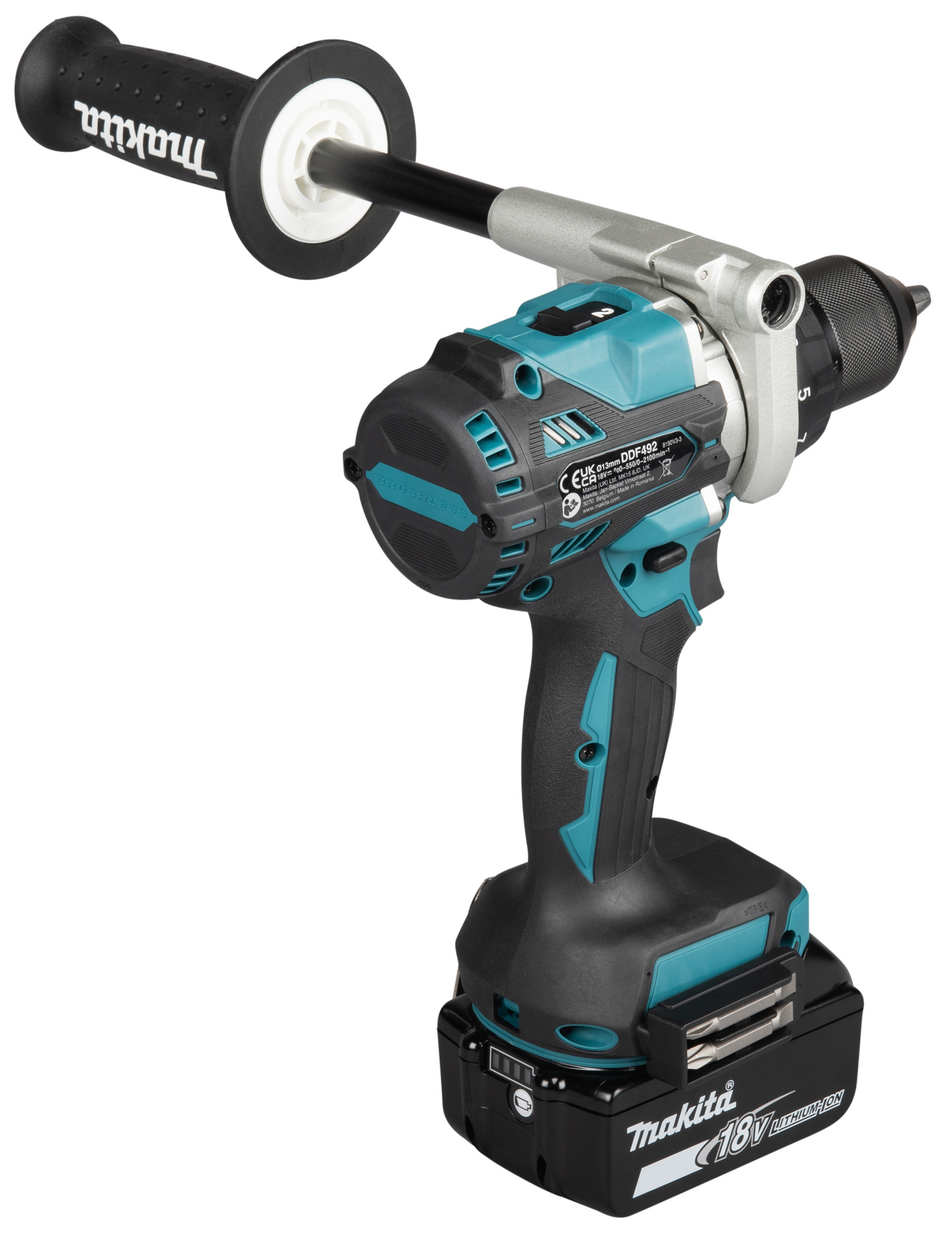 Akkuporakone Makita DDF492RTJ 18V LXT 2x5,0Ah