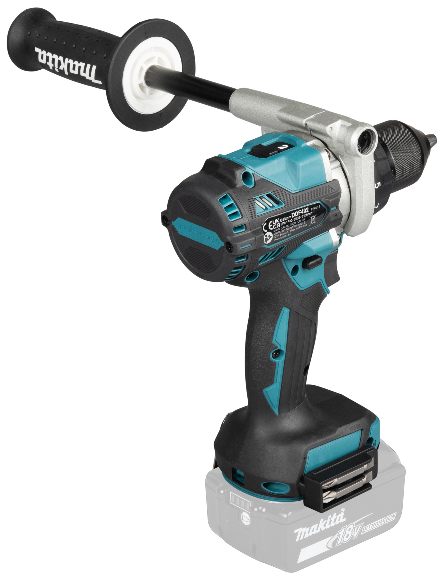 Akkuporakone Makita DDF492Z 18V LXT runko