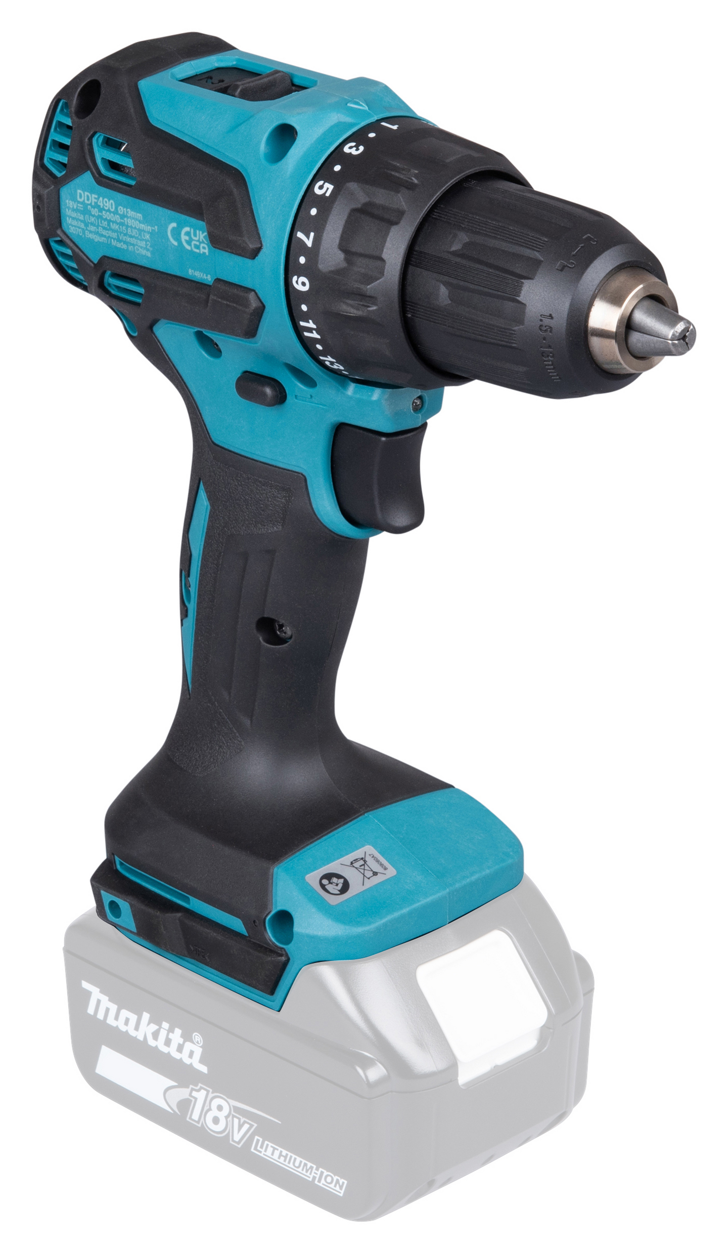 Akkuporakone Makita DDF490Z 18V LXT runko