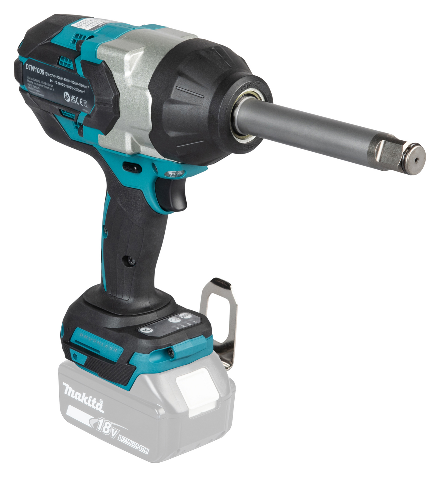 Iskevä akkumutterinväännin Makita DTW1005Z 18V LXT runko