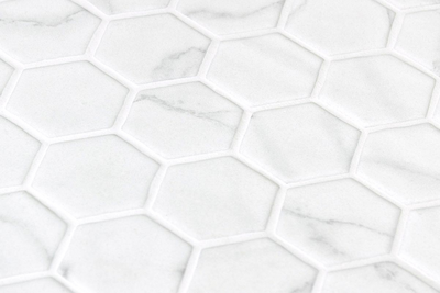 Mosaiikki Hexa Venato 28,6x28,4 White Matt