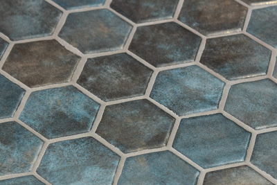 Mosaiikki Hexa Denim 28,6x28,4 Copper