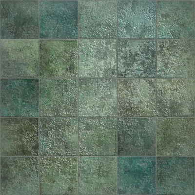 Seinälaatta Tahiti Emerald 14,7x14,7 Glossy 0,95m²