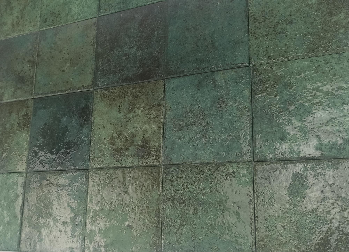 Seinälaatta Tahiti Emerald 14,7x14,7 Glossy 0,95m²